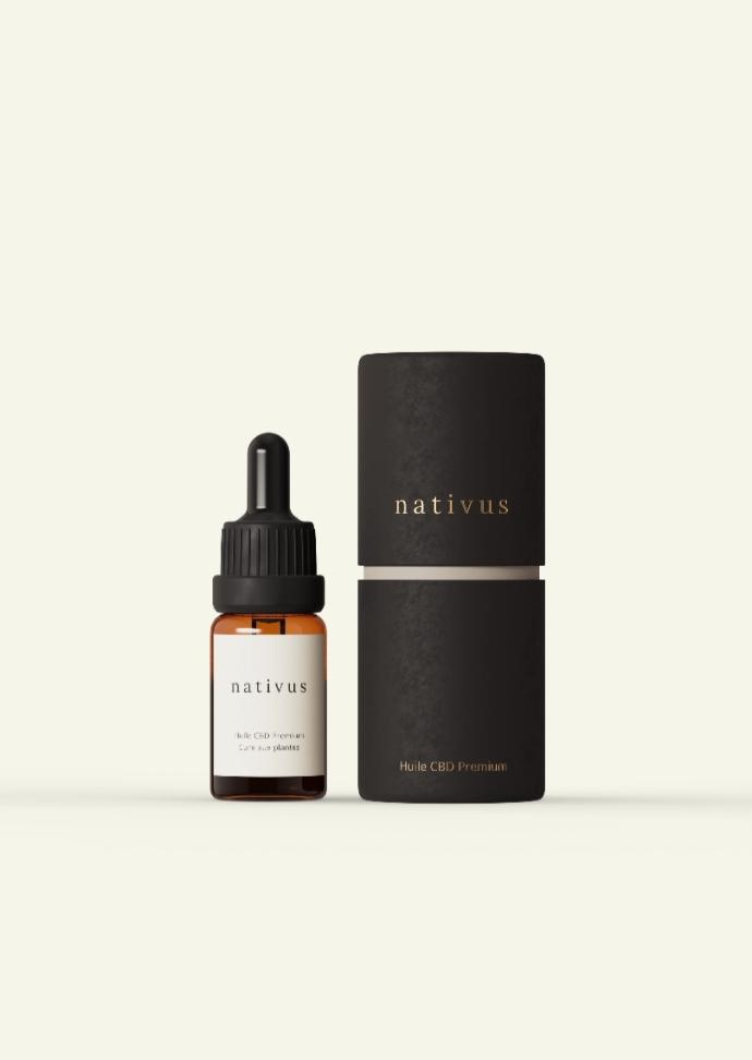 Huile CBD Bio - Intime-CBG 20% Full Spectrum - Achillée Règles douloureuses et Endométriose.